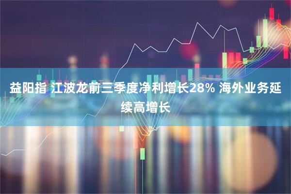 益阳指 江波龙前三季度净利增长28% 海外业务延续高增长
