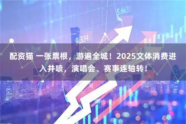 配资猫 一张票根，游遍全城！2025文体消费进入井喷，演唱会、赛事连轴转！