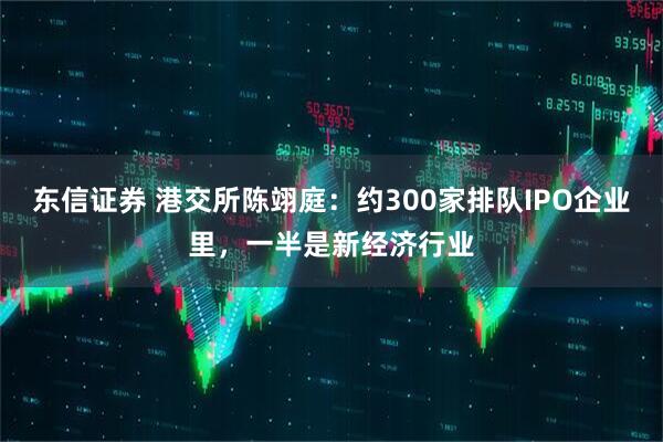 东信证券 港交所陈翊庭：约300家排队IPO企业里，一半是新经济行业